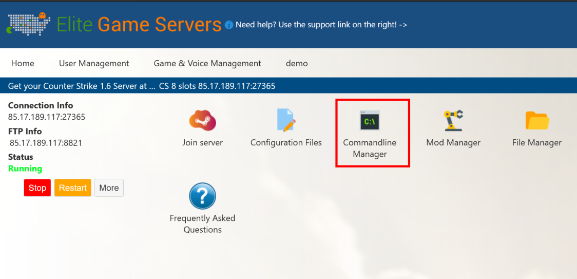 How to change the startup map Knowledgebase Elite Game Servers